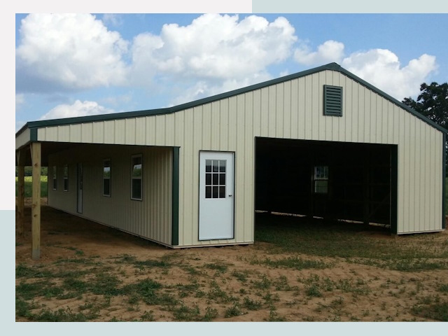 Строительство конюшен в Ишимбае