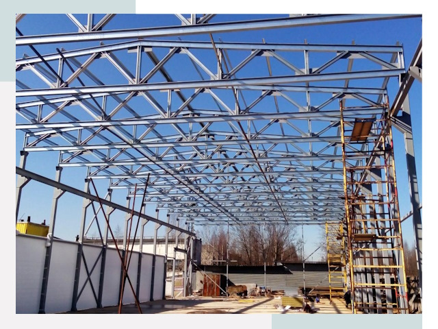 Строительство цехов в Ишимбай от 608 руб. под ключ