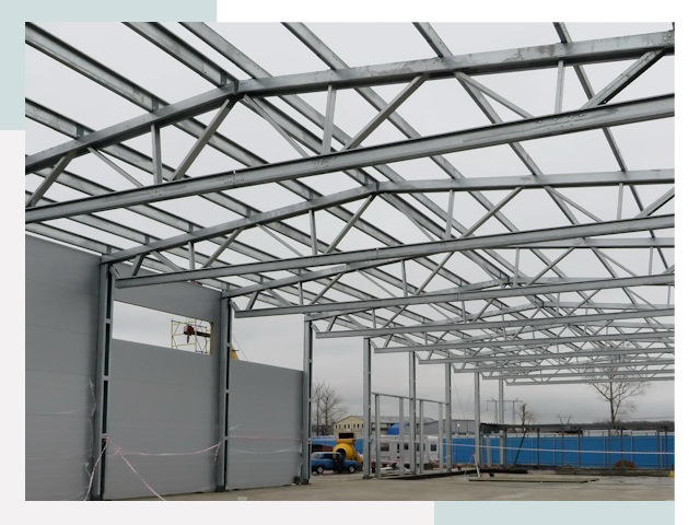 Строительство складов в Ишимбай от 608 руб. за м²