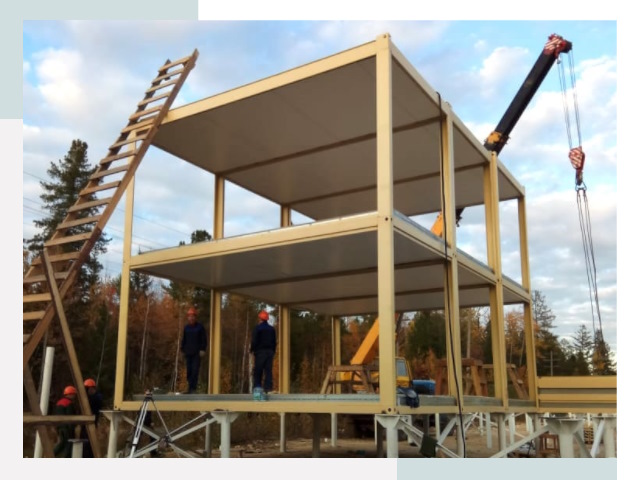 Строительство модульных здания Ишимбай