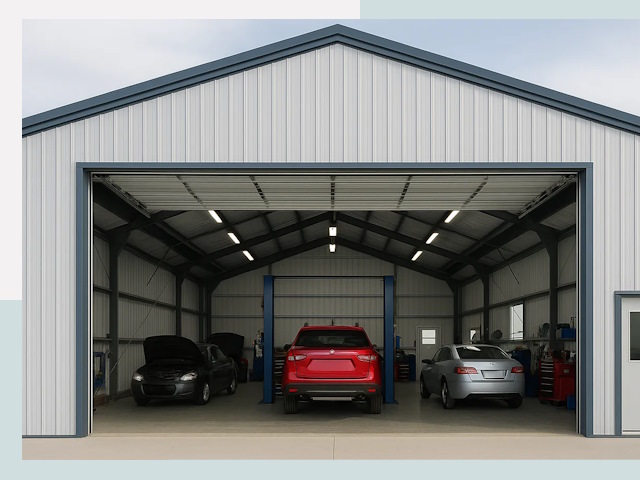 Ангары из сэндвич панелей от 608 руб. в Ишимбай