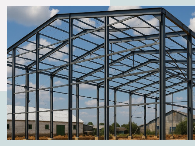 Быстровозводимые ангары от СтальСтрой-Шмб по цене 608 руб.