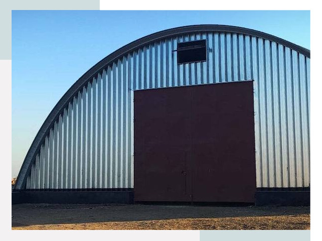 Бескаркасные ангары в Ишимбае
