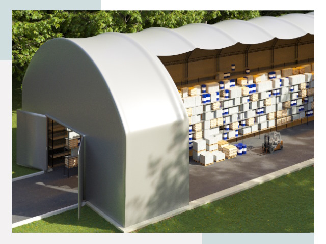 Тентовые ангары в Ишимбае