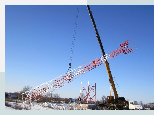 Строительство башен связи в Ишимбае от 608 руб.