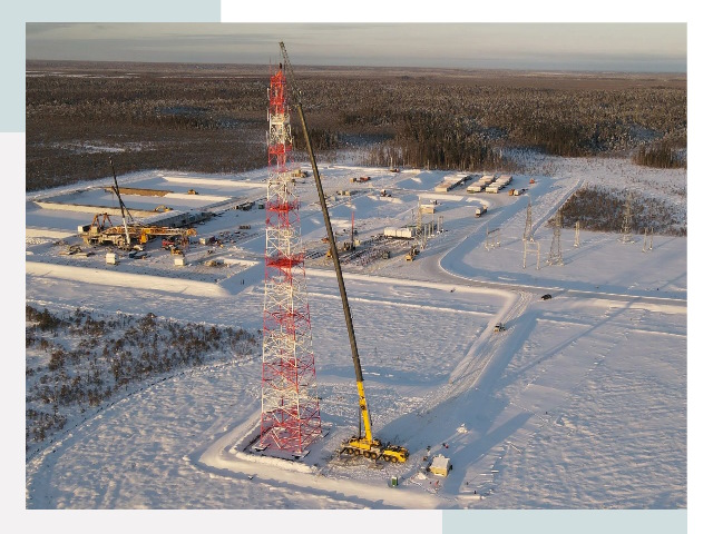 Мачты связи в Ишимбае