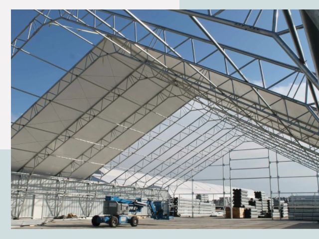 Каркасно-тентовые сооружения от СтальСтрой-Шмб по цене 608 руб.