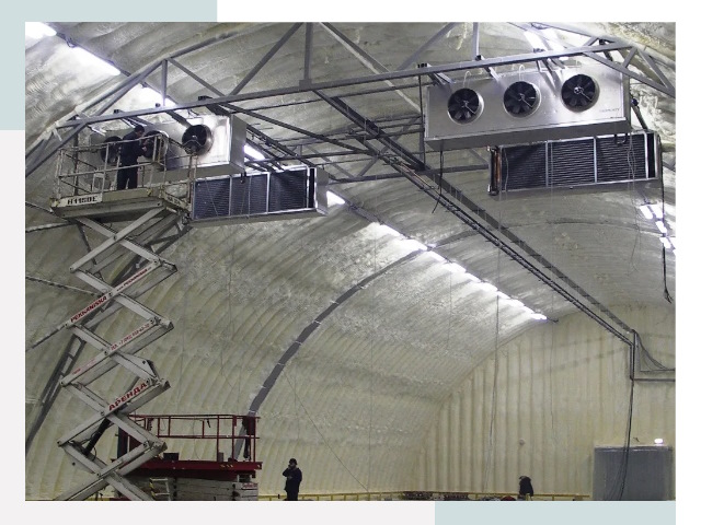 Оснащение ангаров в Ишимбае