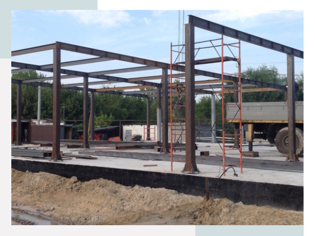 Фундамент для ангаров в Ишимбае